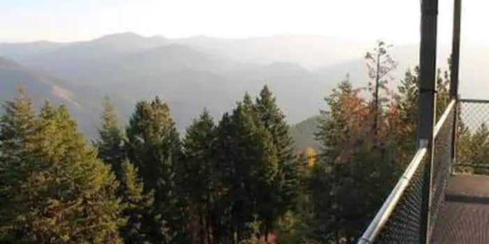 Camper submitted image from Thompson Peak Lookout Tower