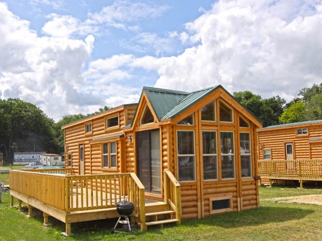 The Dyrt's photo of a cabin at Blackhawk Camping Resort near Kirkland, IL