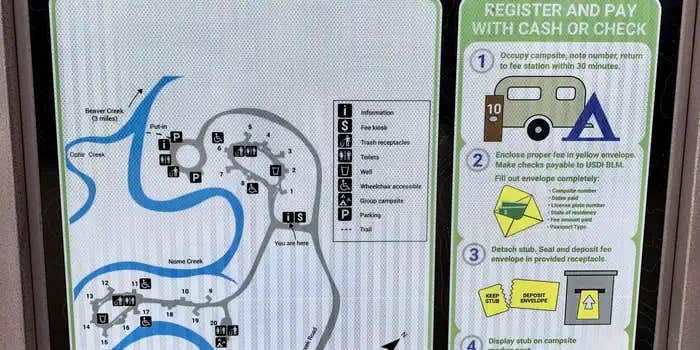 Camper submitted image from Ophir Creek Campground — White Mountains National Recreation Area