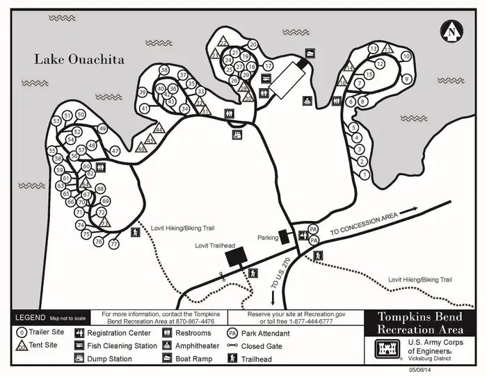 Camper-submitted photo at Tompkins Bend near Oden, AR