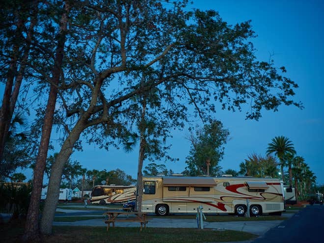 The Dyrt's photo of rv camping at Encore Tropical Palms near Titusville, FL