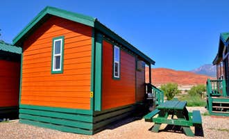 Camping near Lakeview Campground - Sand Hollow: St. George / Hurricane KOA Journey, Leeds, Utah