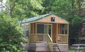 The Dyrt's photo of a cabin at Round Top Campground near Hampstead, MD