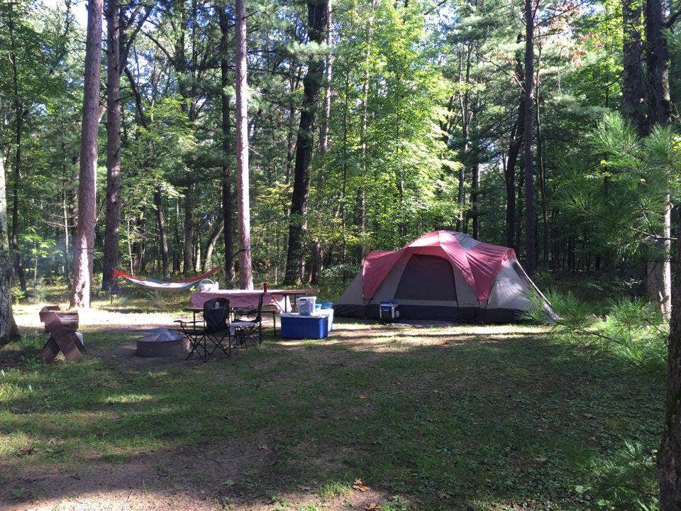 Camper-submitted photo at Roche A Cri State Park Campground near Wisconsin Rapids, WI