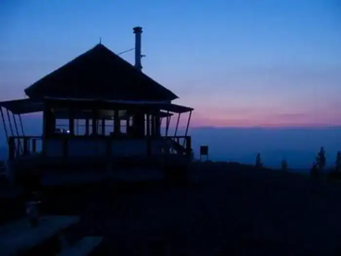 Camper-submitted photo at Little Mt. Hoffman Lookout near Modoc National Forest