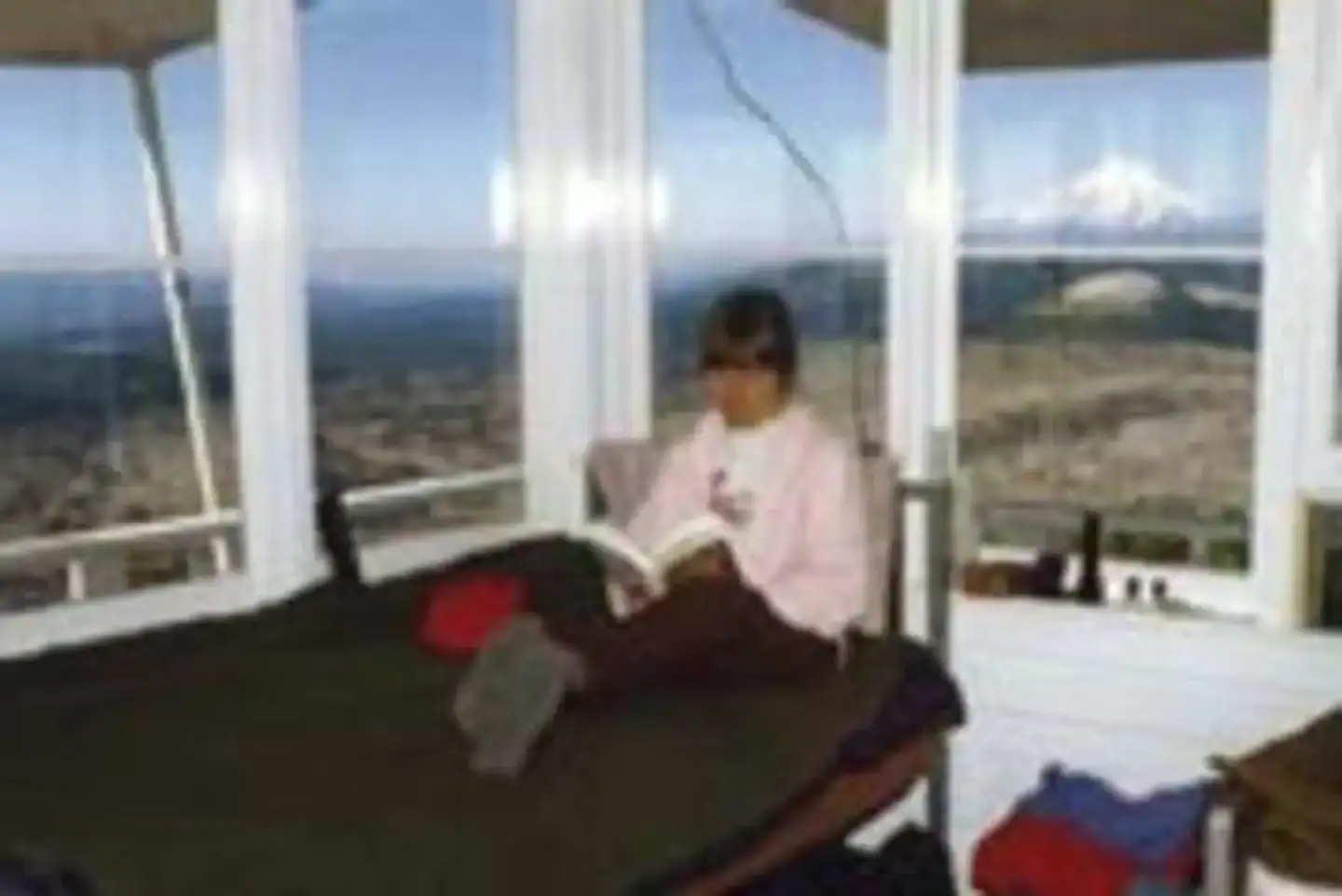 Camper-submitted photo at Little Mt. Hoffman Lookout near Modoc National Forest