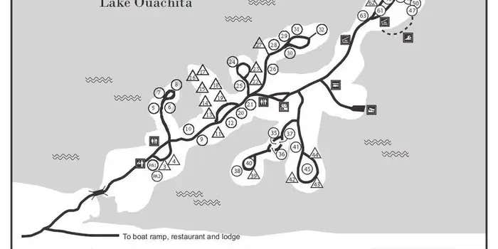 Camper submitted image from COE Lake Ouachita Joplin Campground