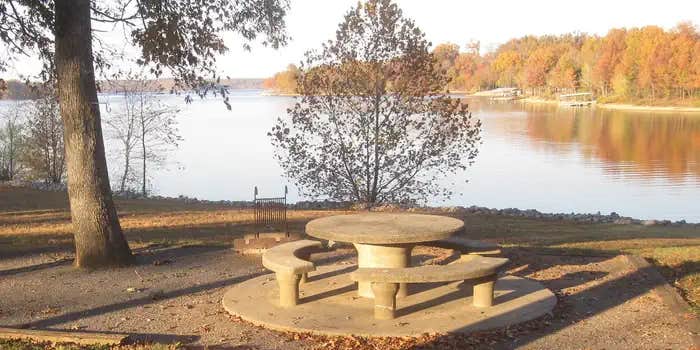 Camper submitted image from Hurricane Creek