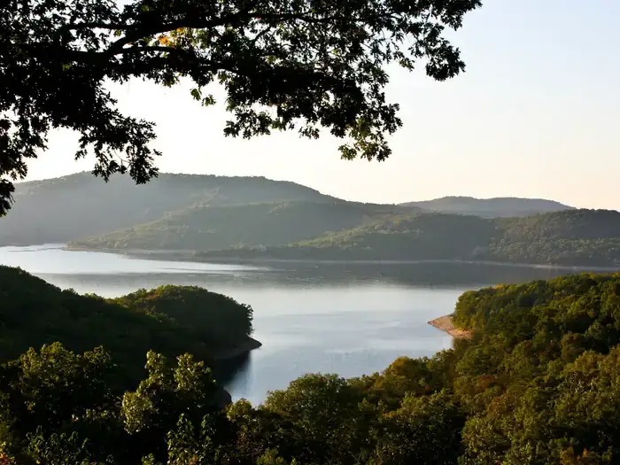 Camper-submitted photo at Dam Site River - Beaver Lake near Beaver Lake