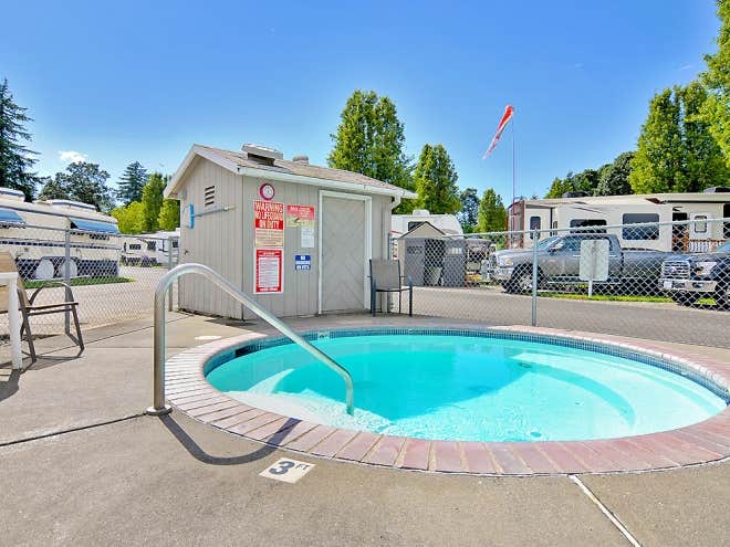 Camper-submitted photo at Portland Fairview RV Park near Woodland, WA