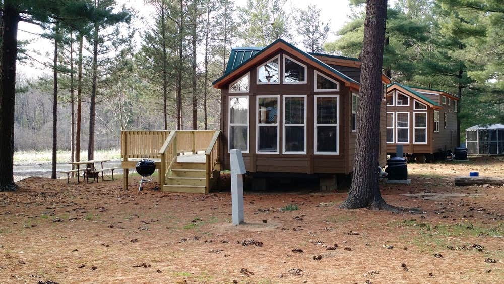 The Dyrt's photo of glamping accommodations at Lake of the Woods Campground near Nelsonville, WI