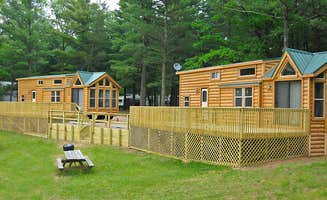 The Dyrt's photo of glamping accommodations at Lake of the Woods Campground near Wisconsin Rapids, WI