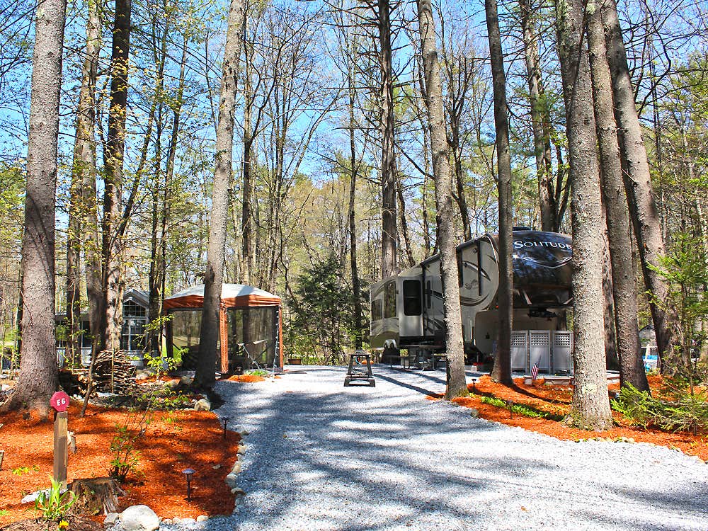 The Dyrt's photo of glamping accommodations at Sandy Beach Campground near Contoocook, NH
