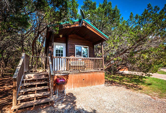 The Dyrt's photo of glamping accommodations at Thousand Trails Lake Whitney near Grand Prairie, TX