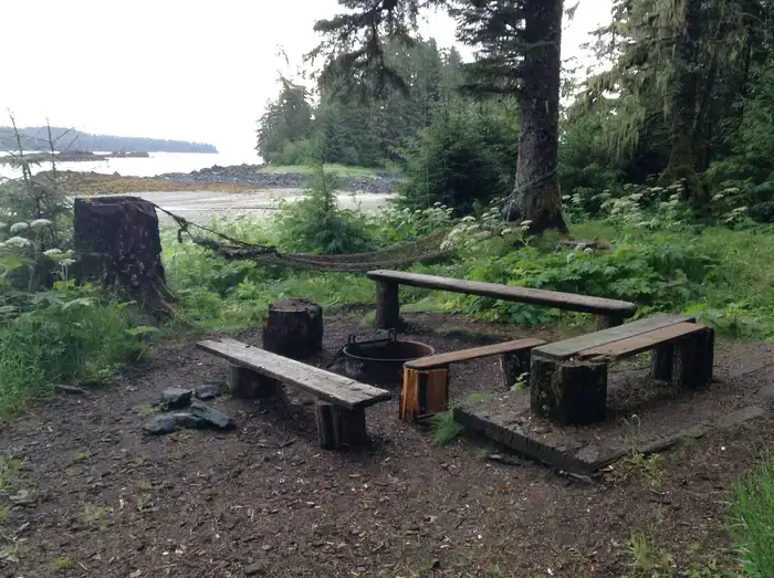 Camper-submitted photo at Brents Beach Cabin near Sitka, AK