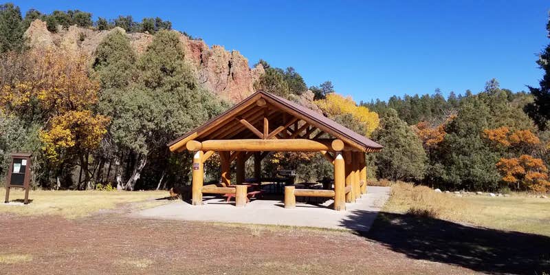 Camper submitted image from El Rito Campground Group Shelter — Carson National Forest