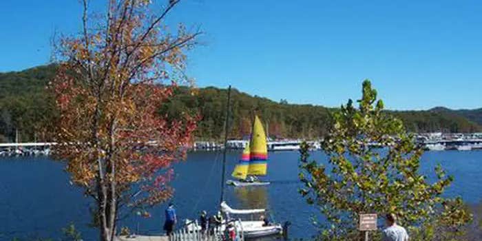 Camper submitted image from Twin Knobs Recreation Area