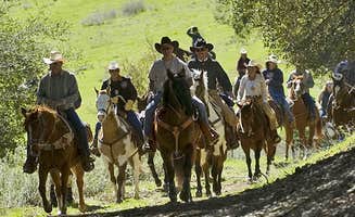 The Dyrt's photo of camping with a horse at Thousand Trails Rancho Oso near Carrizo Plain National Monument