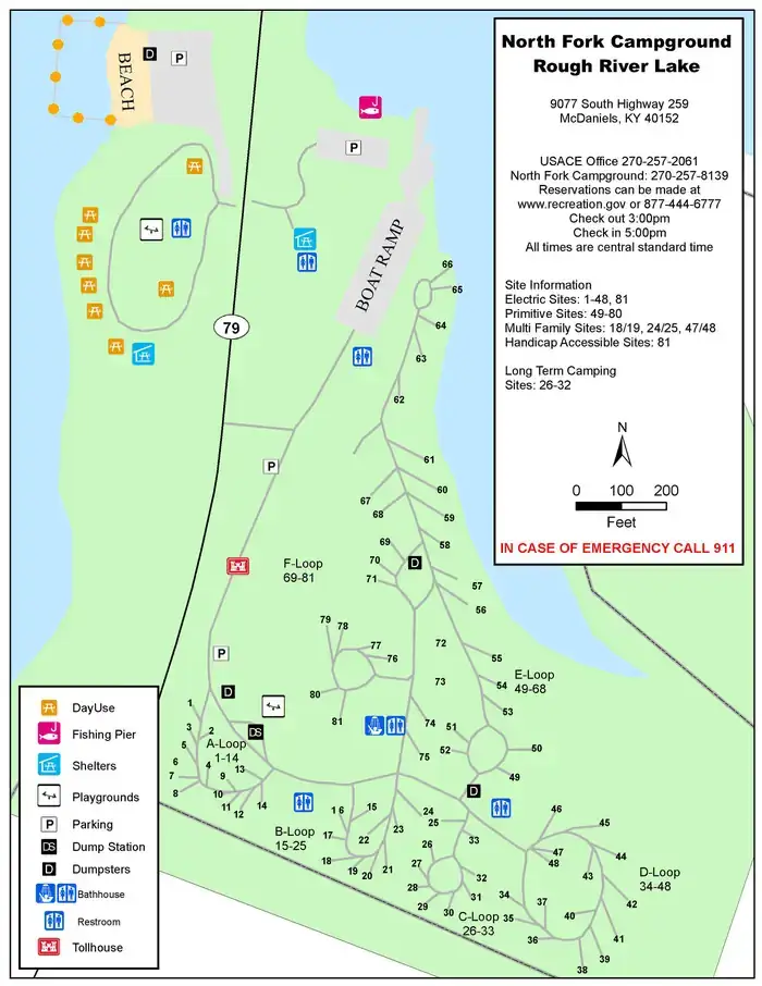 Camper-submitted photo at COE Rough River Lake North Fork near Falls of Rough, KY