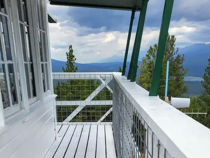 Camper-submitted photo at Double Arrow Lookout near Seeley Lake, MT