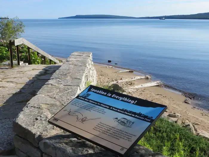 Camper-submitted photo at Bay Furnace Campground near Trenary, MI