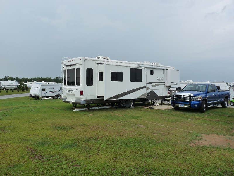 The Dyrt's photo of rv camping at White Oak Shores near Hubert, NC
