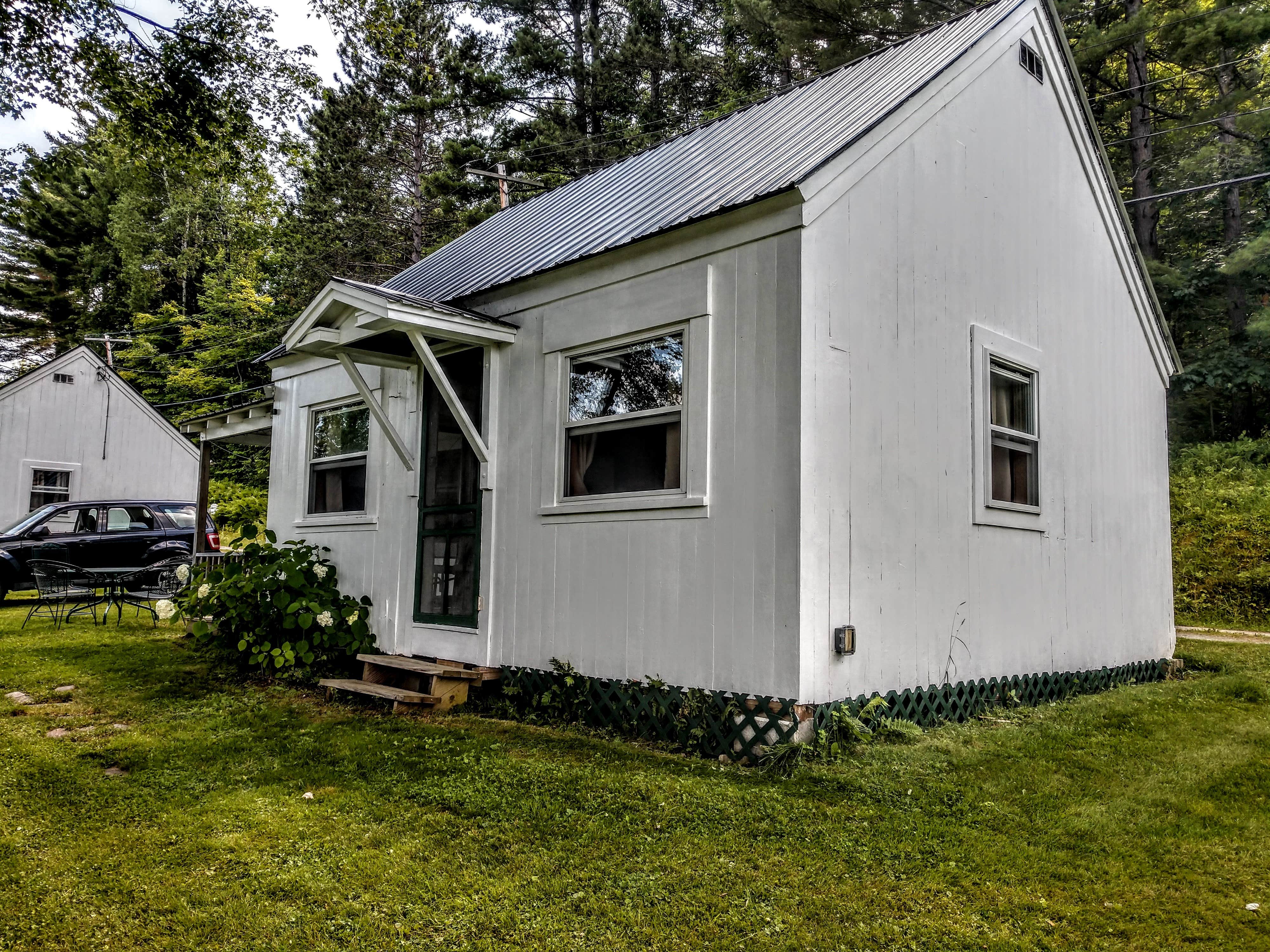 Kyle B.'s photo of a cabin at Lakeview Camping Area - PERMANENTLY CLOSED near Barre, VT
