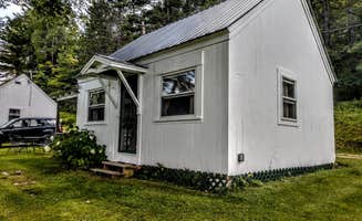 Kyle B.'s photo of a cabin at Lakeview Camping Area - PERMANENTLY CLOSED near Franklin, VT
