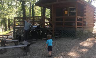 Rebecca W.'s photo of glamping accommodations at Eureka Springs KOA near Berryville, AR