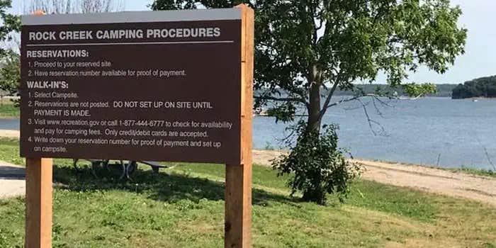 Camper submitted image from Rock Creek (KS)