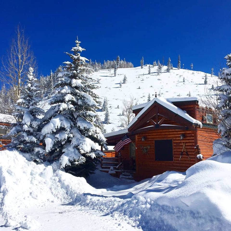 Cheryl K.'s photo of a cabin at Tiger Run RV Resort near Kittredge, CO
