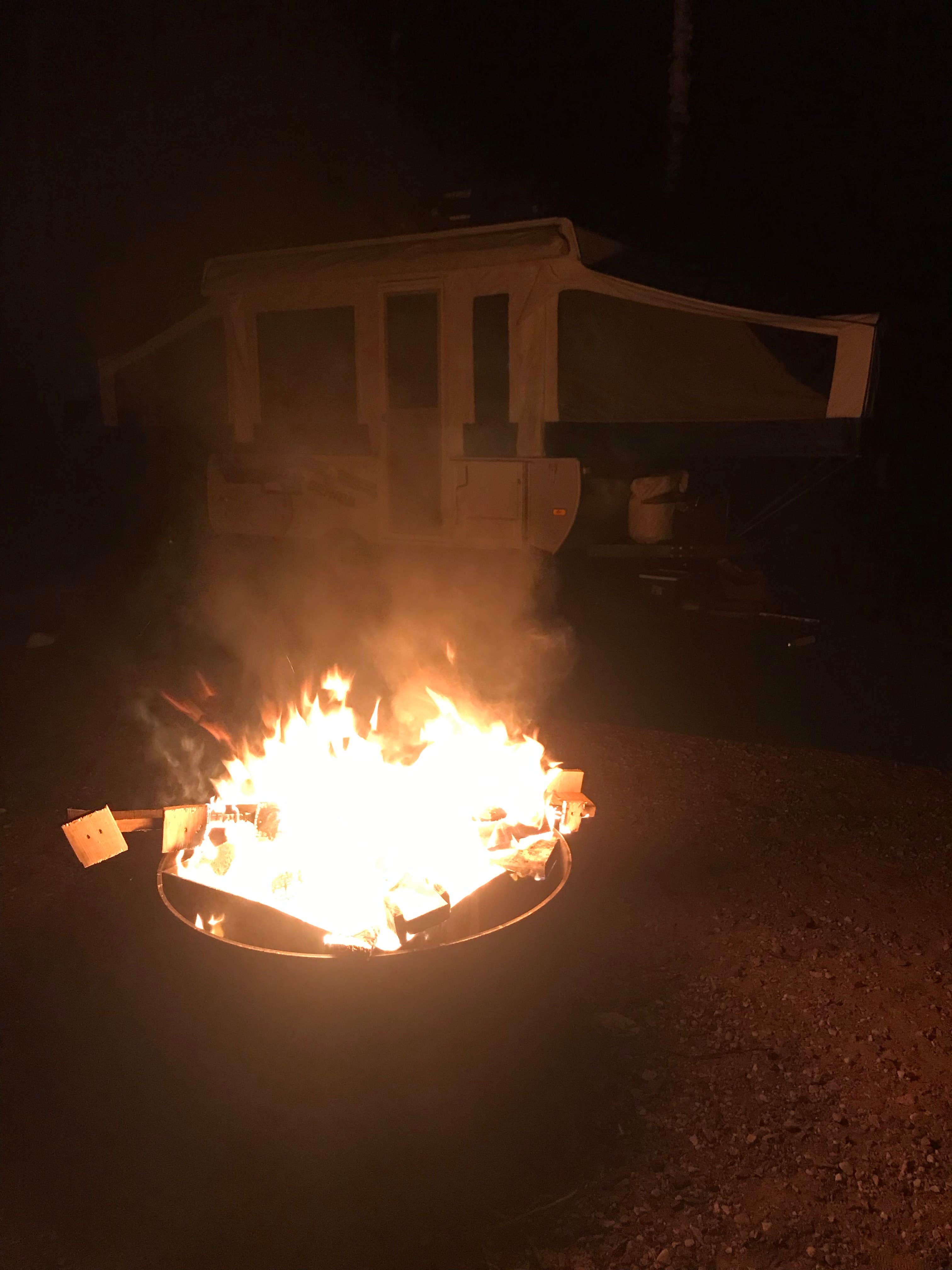 Camper-submitted photo at Carney Lake State Forest Campground near Iron Mountain, MI