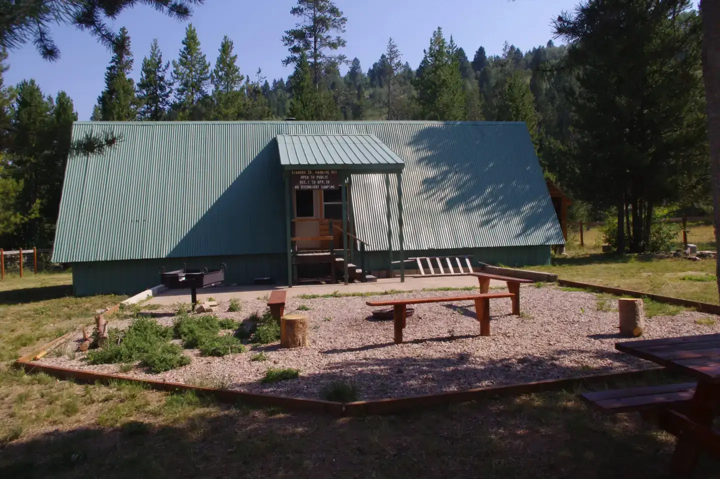 Camper-submitted photo at Diamond Creek Guard Station near Star Valley Ranch, WY