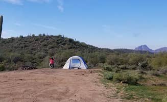 Whitney W.'s photo of a dispersed camping area at Bulldog Canyon Dispersed Camping - North Entrance near Phoenix, AZ