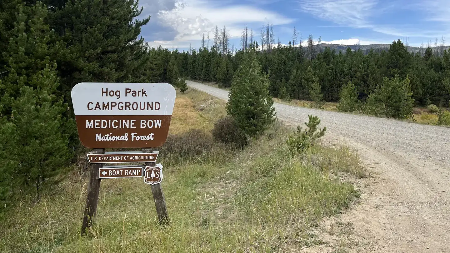 Camper-submitted photo at Hog Park Campground near Encampment, WY