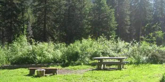 Camper submitted image from Gallatin National Forest Snowbank Group Campground