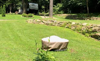 Judy B.'s photo of camping with pets at Rocky Springs Campground near Gibsonia, PA