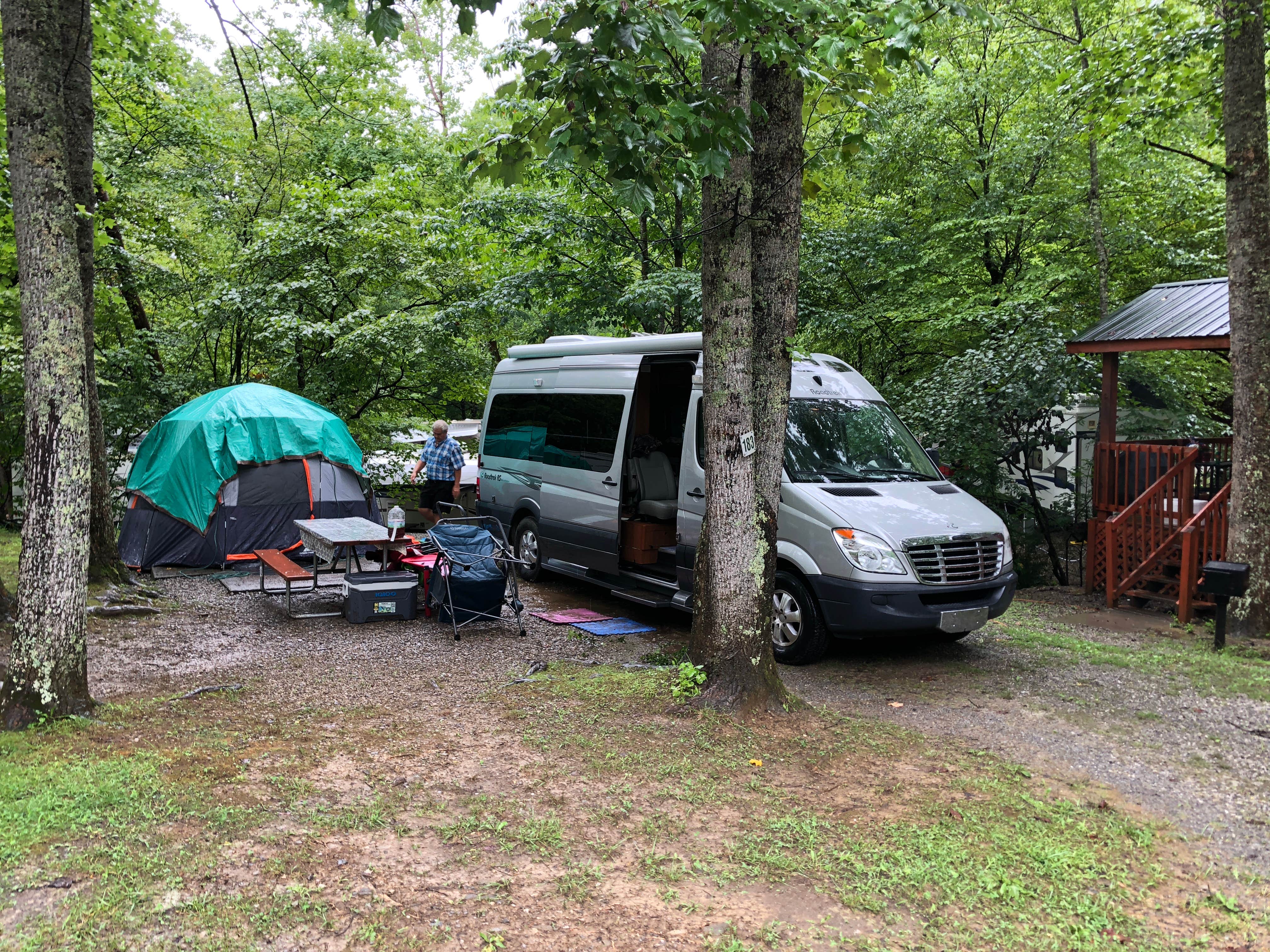 Camper submitted image from Adventure Bound Campground Gatlinburg - 3