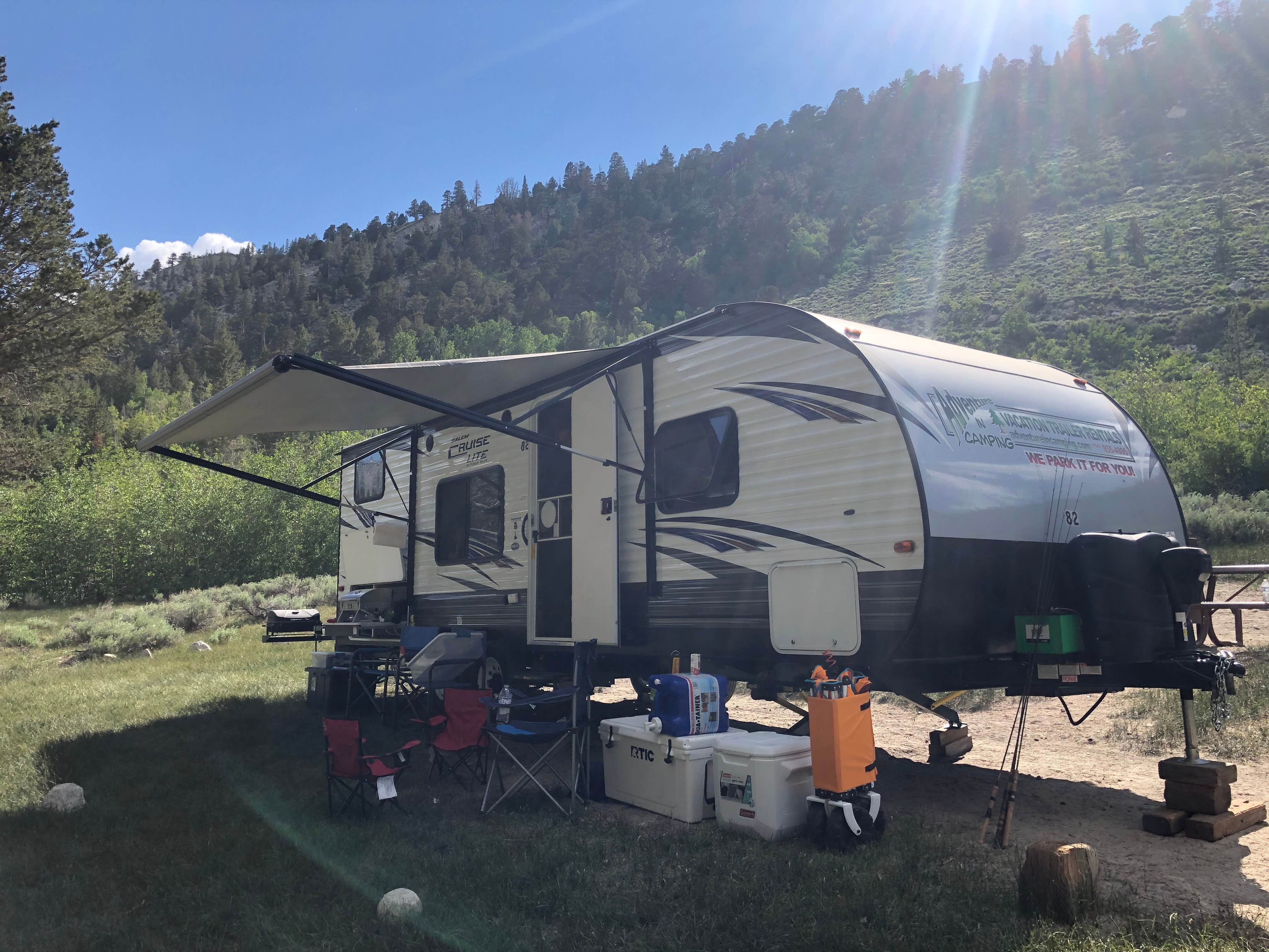 Patrick  F.'s photo of rv camping at East Fork Campground – Inyo National Forest (CA) near Big Pine, CA