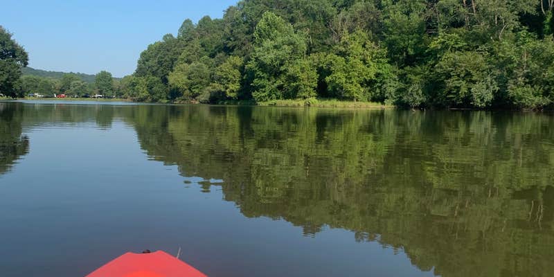 Camper submitted image from Moxley Branch Campground — Beech Fork State Park