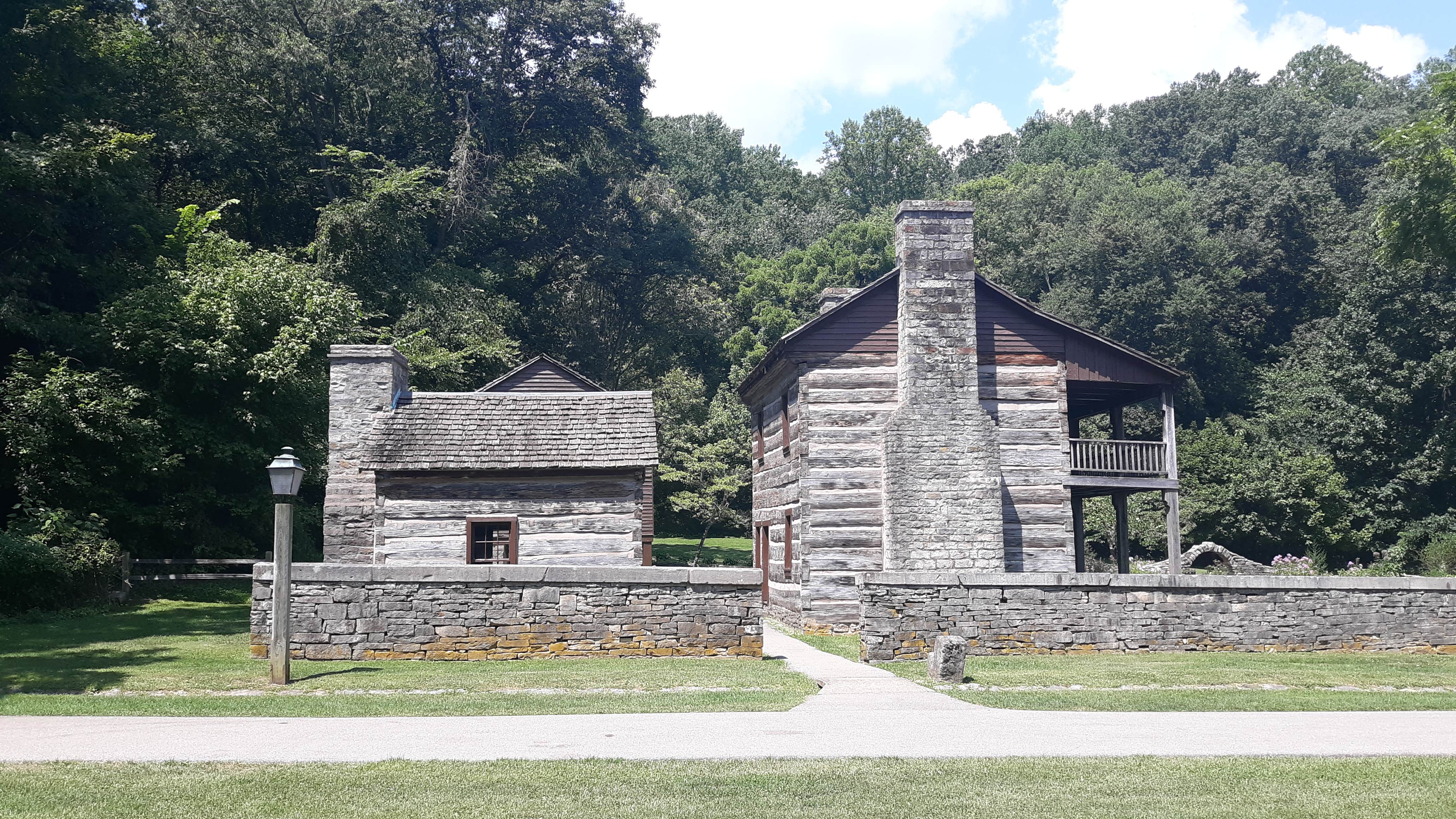 Tiffany T.'s photo of a cabin at Spring Mill State Park Campground near Hoosier National Forest