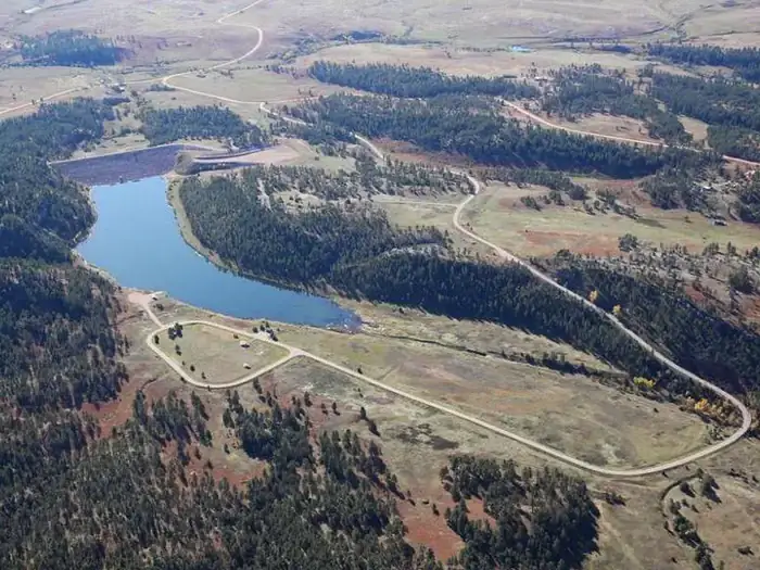Camper-submitted photo at Cottonwood Springs Campground near Hot Springs, SD