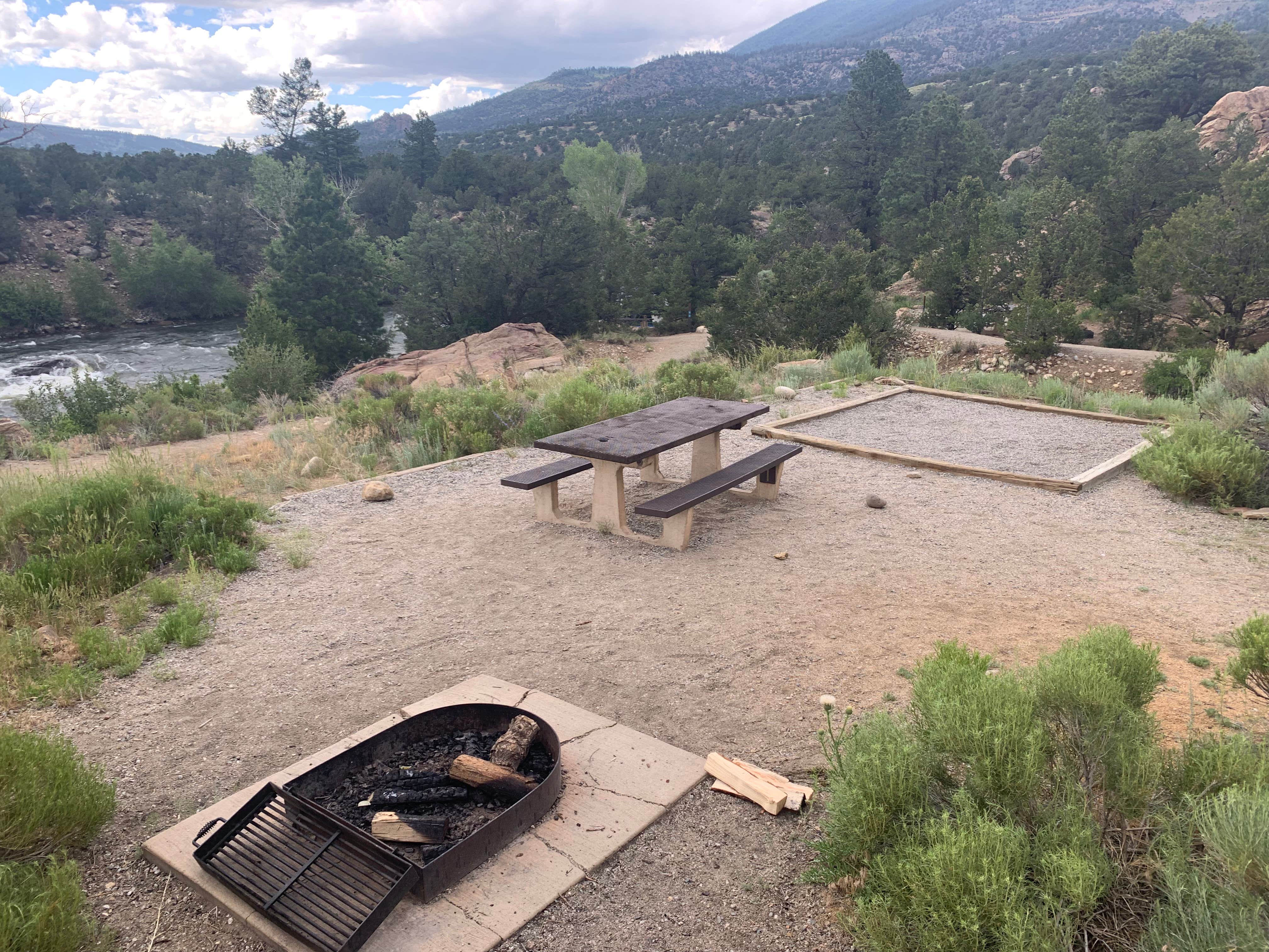 Camper-submitted photo at Railroad Bridge Campground — Arkansas Headwaters Recreation Area near Granite, CO
