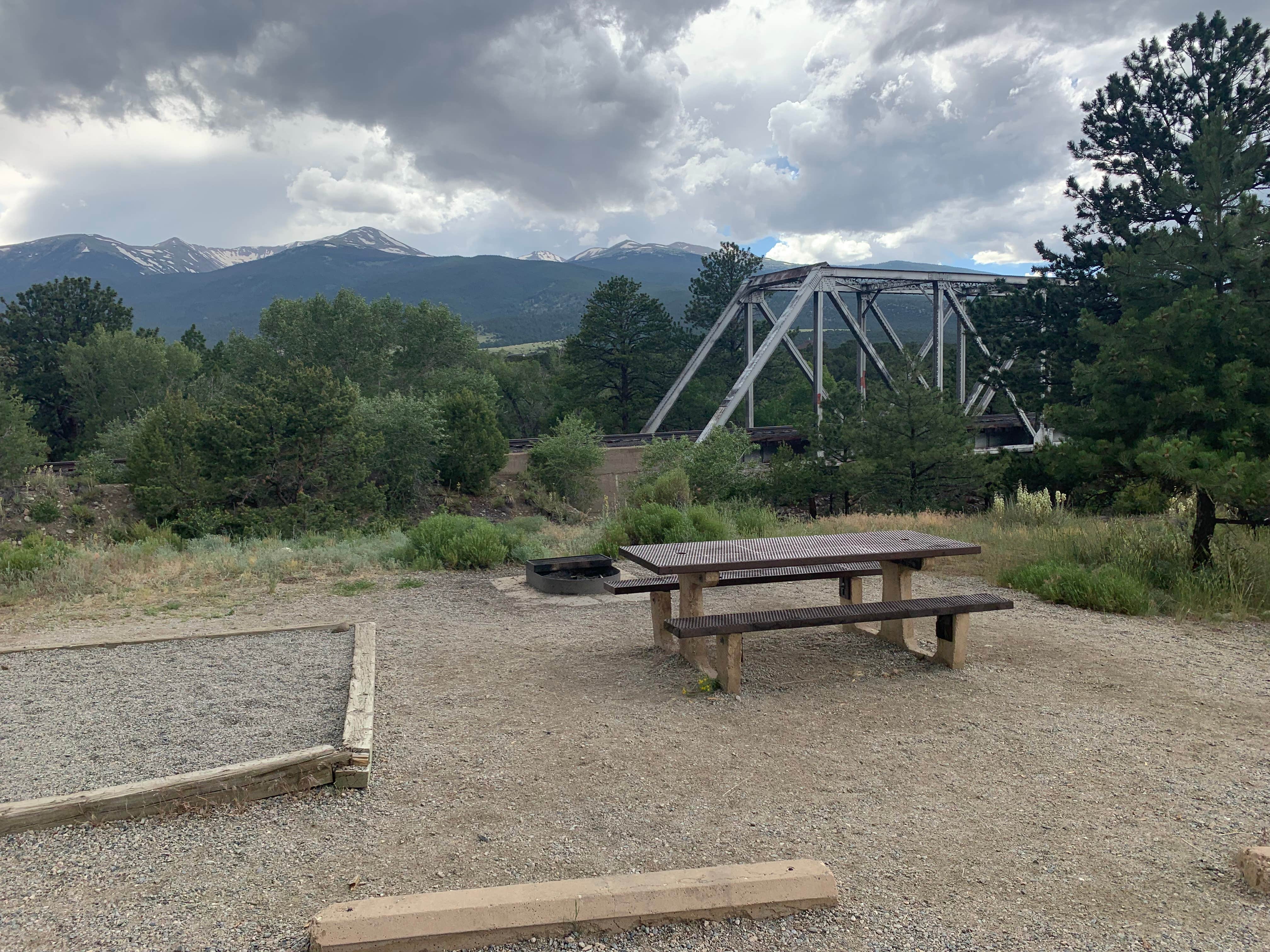Camper-submitted photo at Railroad Bridge Campground — Arkansas Headwaters Recreation Area near Granite, CO