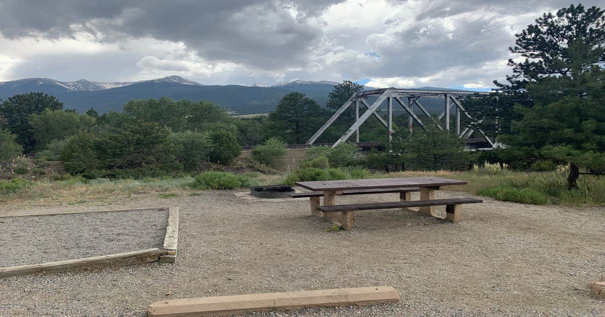 Railroad Bridge Campground — Arkansas Headwaters Recreation Area