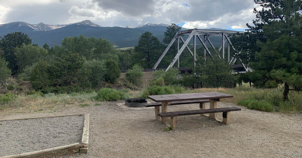 Railroad Bridge Campground — Arkansas Headwaters Recreation Area