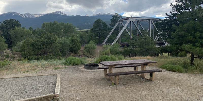 Camper submitted image from Railroad Bridge Campground — Arkansas Headwaters Recreation Area