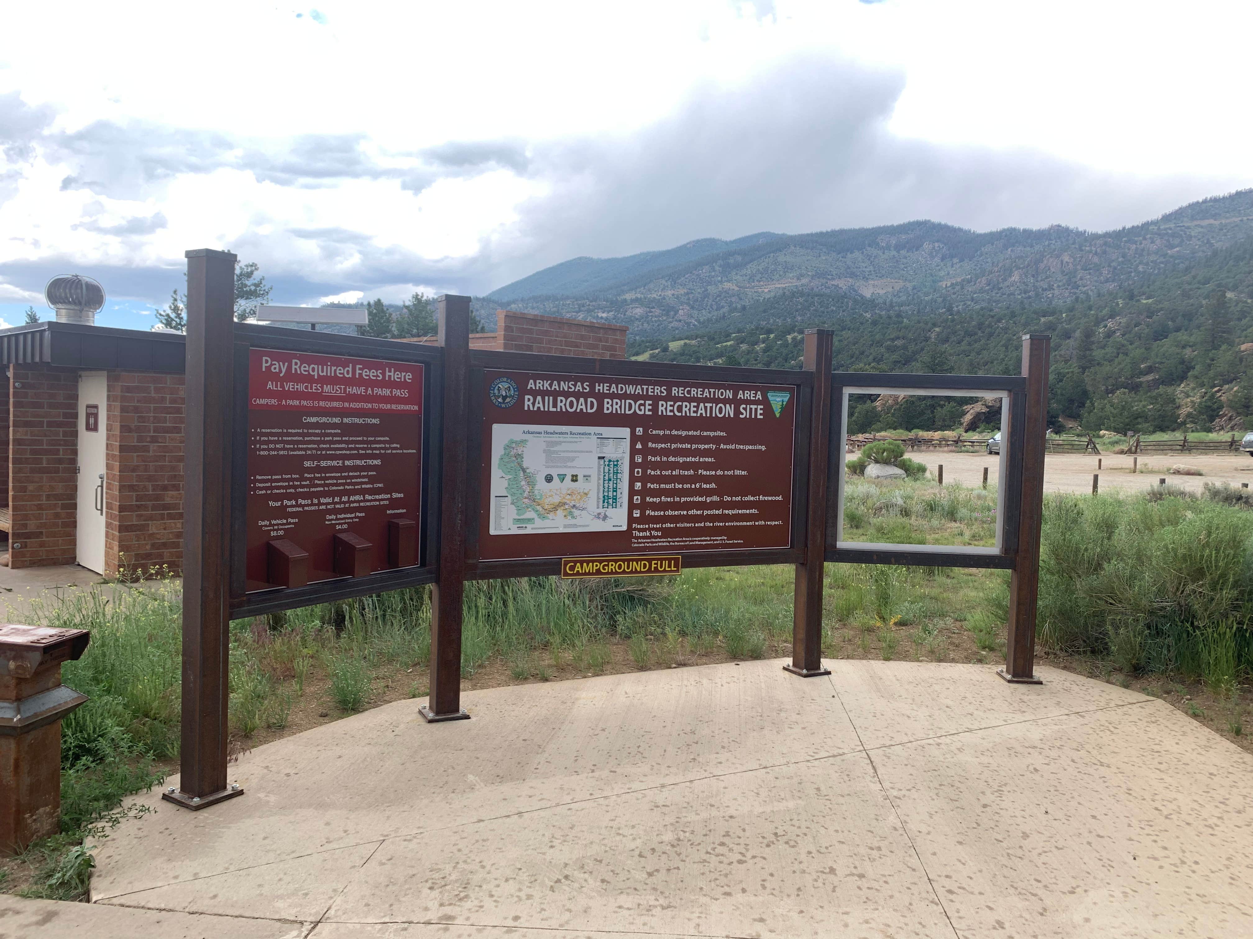 Camper-submitted photo at Railroad Bridge Campground — Arkansas Headwaters Recreation Area near Granite, CO