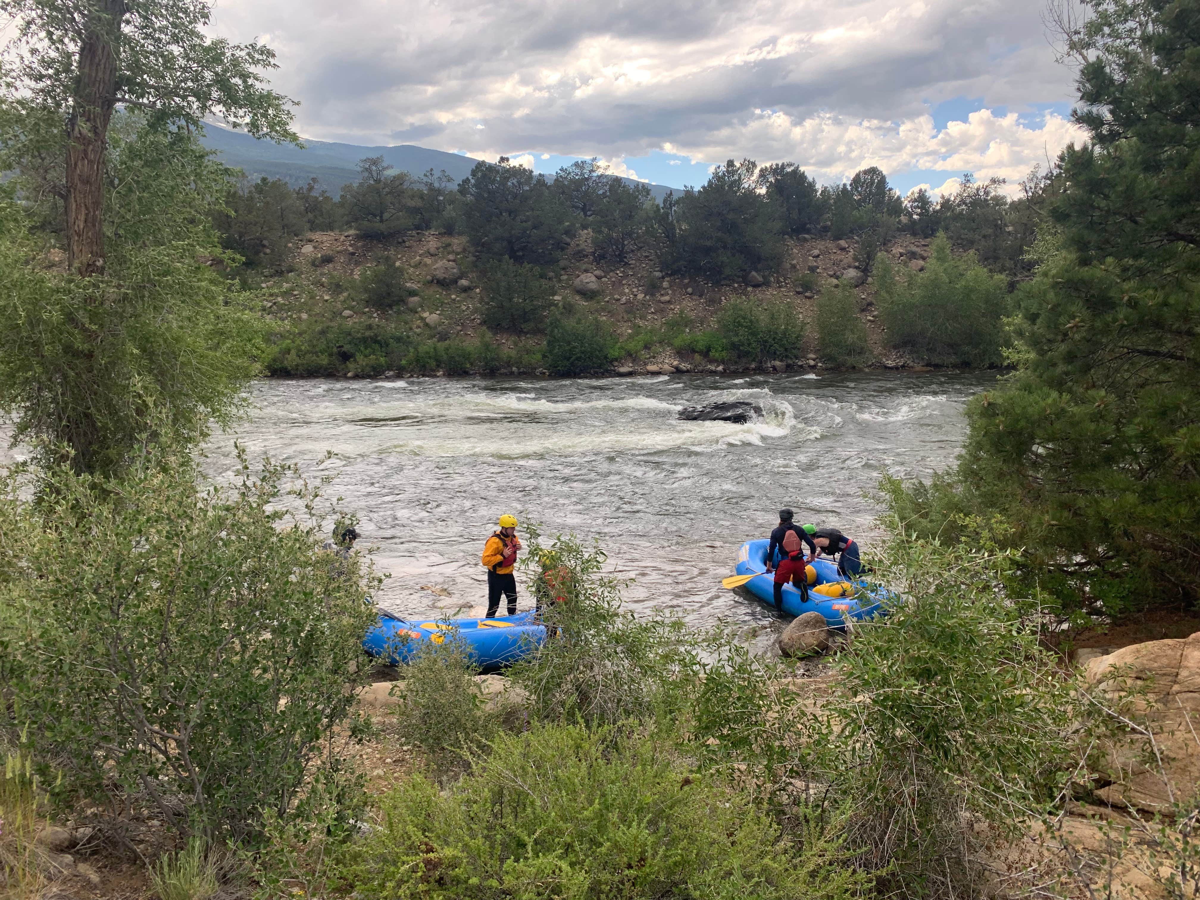 Camper-submitted photo at Railroad Bridge Campground — Arkansas Headwaters Recreation Area near Granite, CO