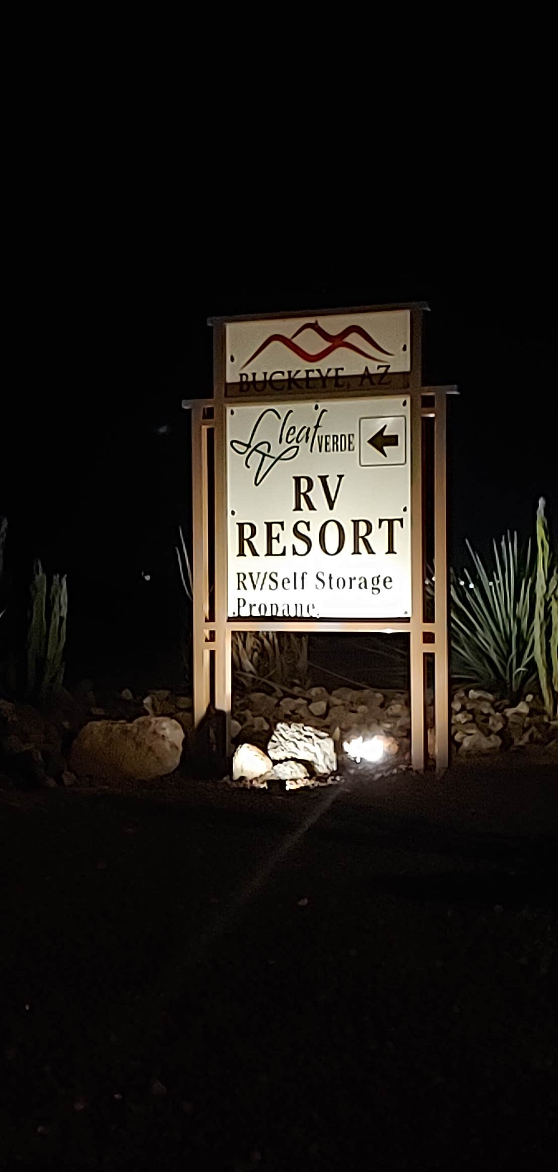 Camper-submitted photo at Leaf Verde RV Resort near Carefree, AZ